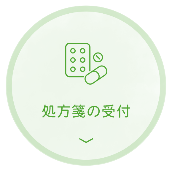 処方箋の受付